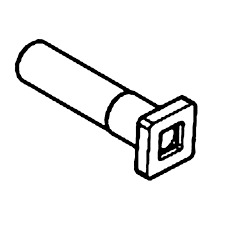 Screw Square Head M8X37 10.9 Z 5375791-01 in the group  at Entreprenadbutiken (5375791-01)