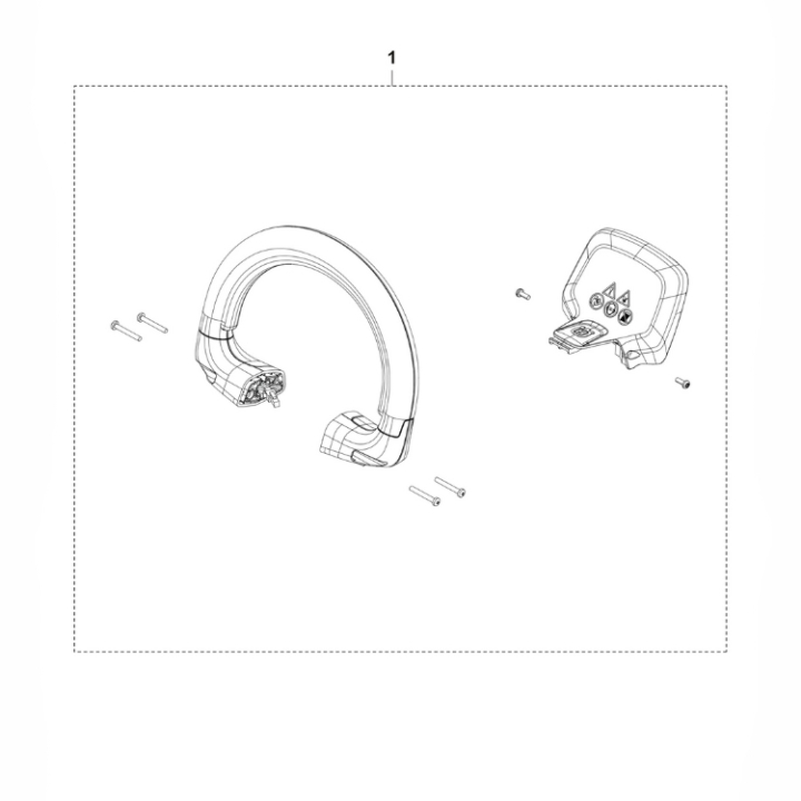 Handle Assy Handle Assy 5376229-01 in the group  at Entreprenadbutiken (5376229-01)