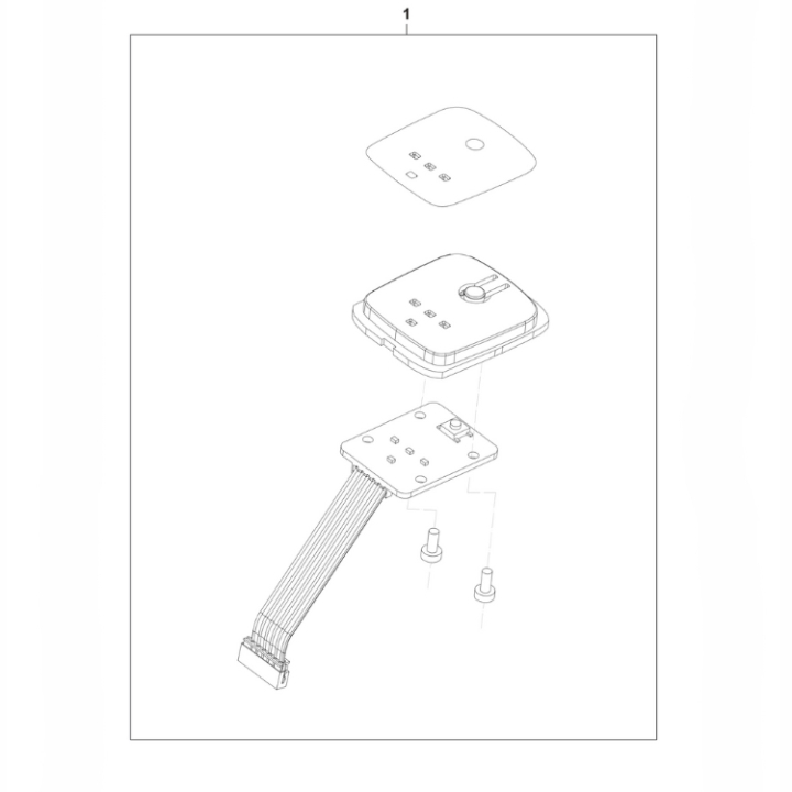 Keypad Keypad Kit 5376239-01 in the group  at Entreprenadbutiken (5376239-01)