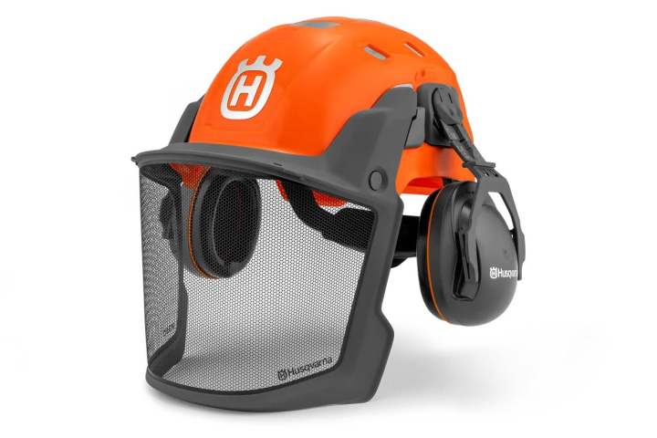 Husqvarna forestry helmet, Technical, fluorescent orange in the group Forest / Brushcutters / Protective Equipments / Workwear / Forest Helmets at Entreprenadbutiken (5376446-01)