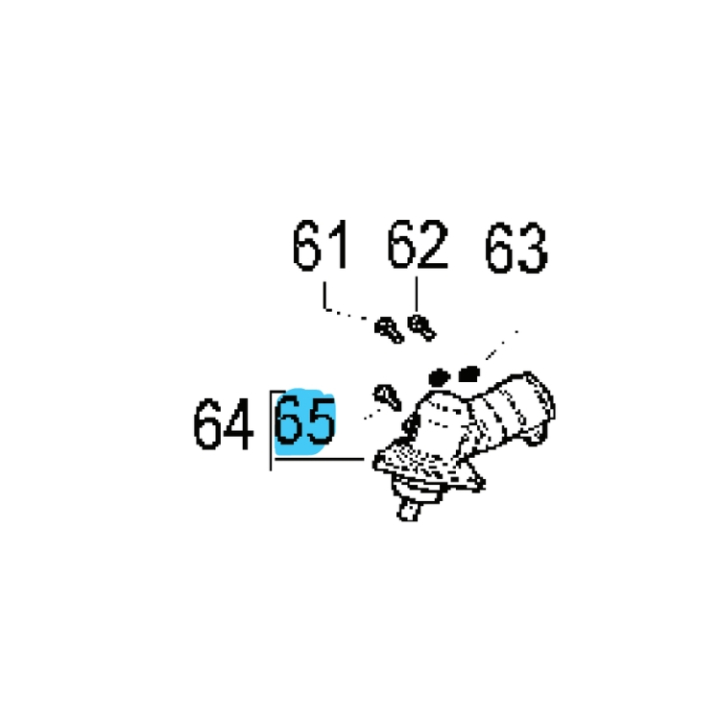 Screw 5382401-51 in the group  at Entreprenadbutiken (5382401-51)