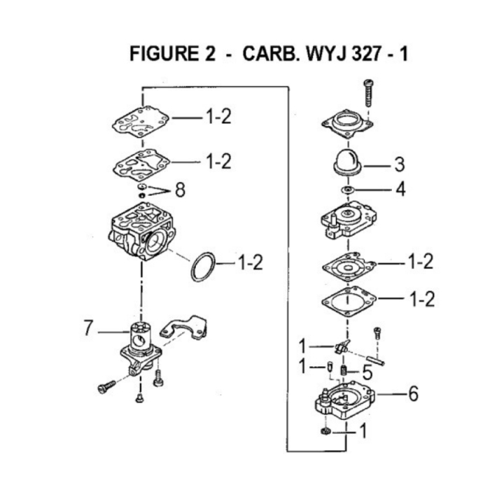 Carburetor in the group  at Entreprenadbutiken (5382429-98)