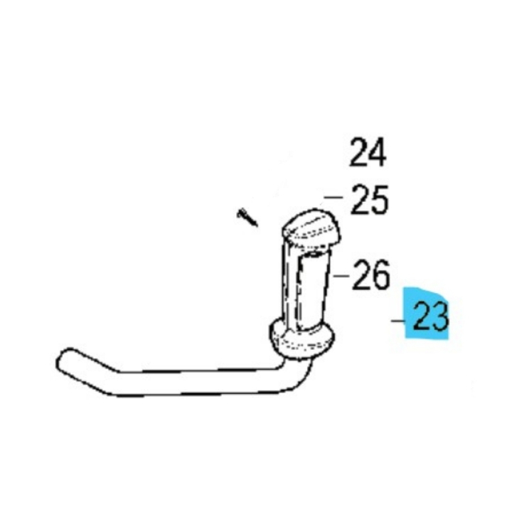 Handle Assy 5382435-65 in the group  at Entreprenadbutiken (5382435-65)