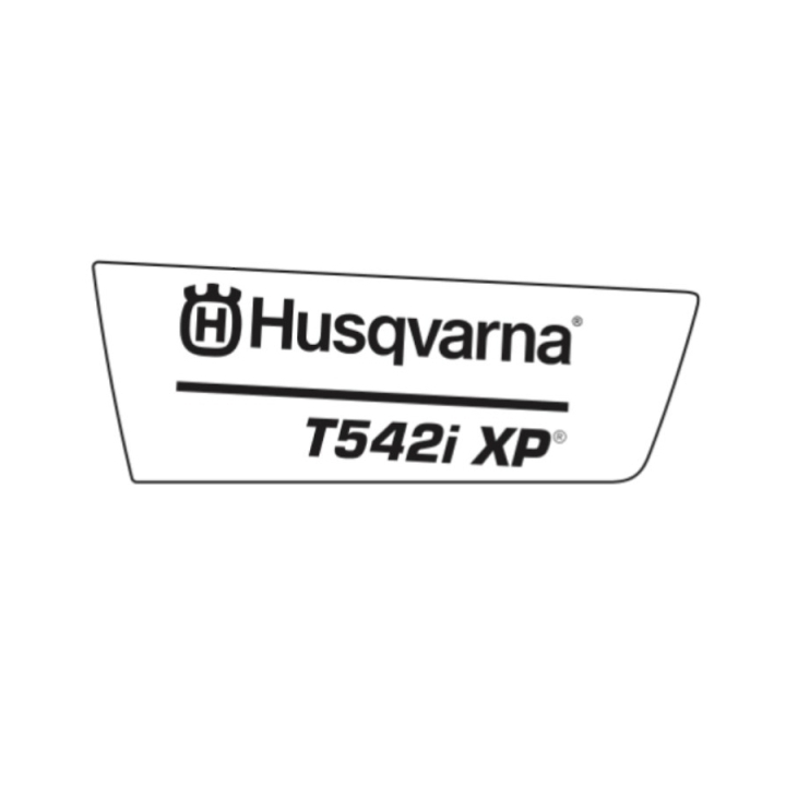 Decal Product T542Ixp Note 5388371-02 in the group Spare parts Husqvarna T542i XP at Entreprenadbutiken (5388371-02)