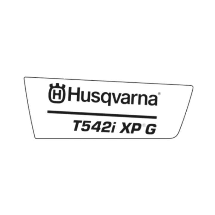 Decal Product T542Ixpg No 5388371-04 in the group Spare parts Husqvarna T542i XPG at Entreprenadbutiken (5388371-04)