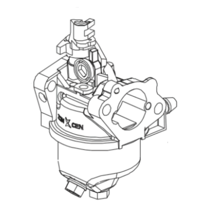 Carburettors Carburettors Hs 123 5389681-01 in the group  at Entreprenadbutiken (5389681-01)