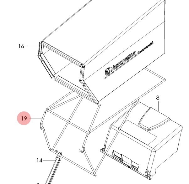 Sack frame 5391135-45 in the group  at Entreprenadbutiken (5391135-45)