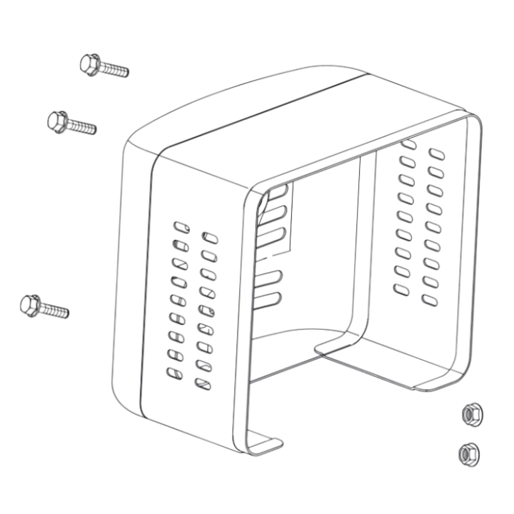 Cover muffler in the group at Entreprenadbutiken (5401091-01)