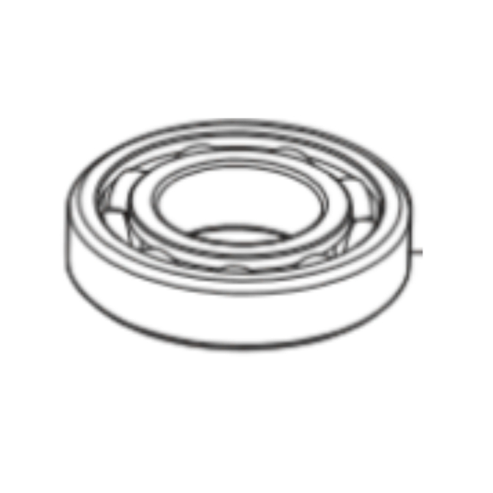 Ball bearing deep groove in the group at Entreprenadbutiken (5401105-01)