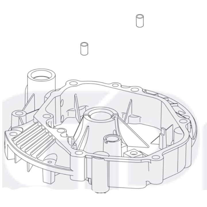 Crankcase cover in the group at Entreprenadbutiken (5401112-01)