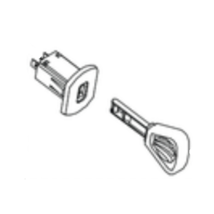 Key switch kit in the group at Entreprenadbutiken (5401805-01)
