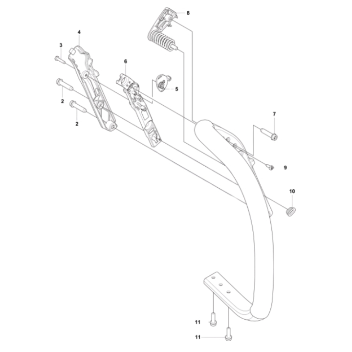 Handle kit heated grips 564XPG in the group at Entreprenadbutiken (5401943-02)