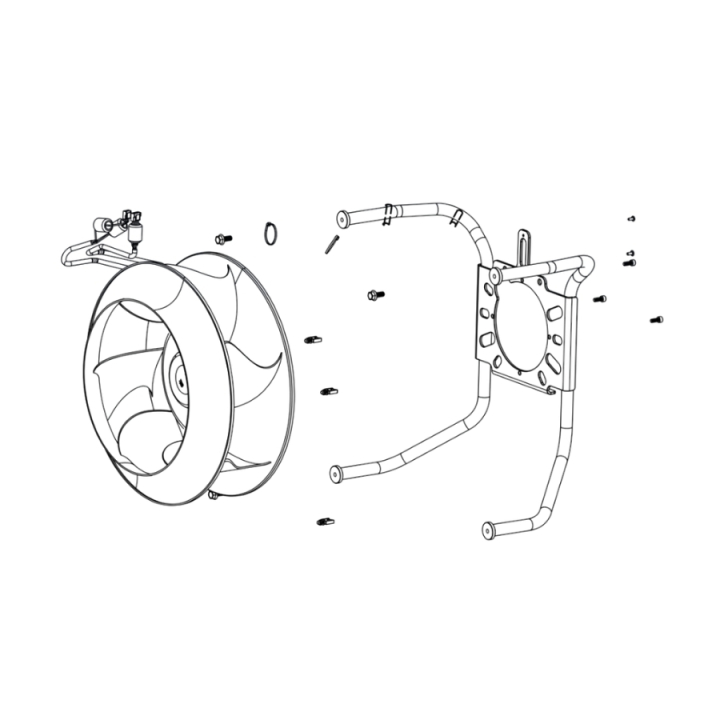 Spare parts kit fan kit na in the group  at Entreprenadbutiken (5402304-01)
