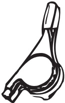 Throttle control 5440908-01 in the group  at Entreprenadbutiken (5440908-01)