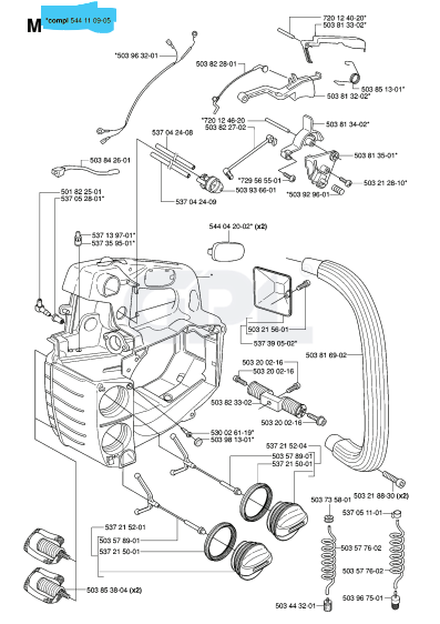Tank Unit Kpl 5441109-05 in the group  at Entreprenadbutiken (5441109-05)