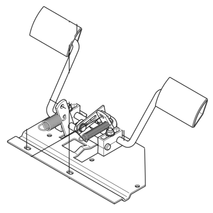 Pedal plate in the group  at Entreprenadbutiken (5441323-01)