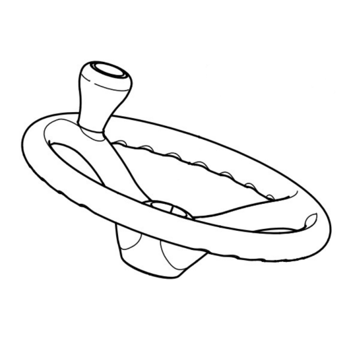 Steering Wheel 5442914-01 in the group  at Entreprenadbutiken (5442914-01)