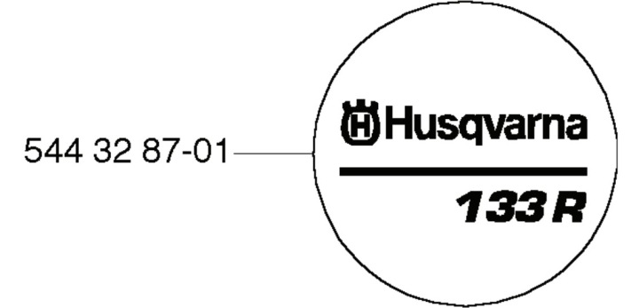 Decal, Starter 5443287-01 in the group  at Entreprenadbutiken (5443287-01)