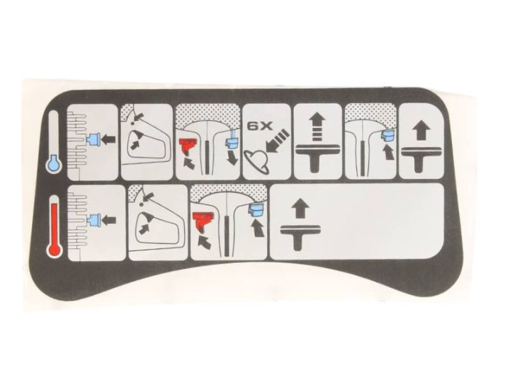 Decal, Starter, K750 Purge in the group at Entreprenadbutiken (5448909-02)