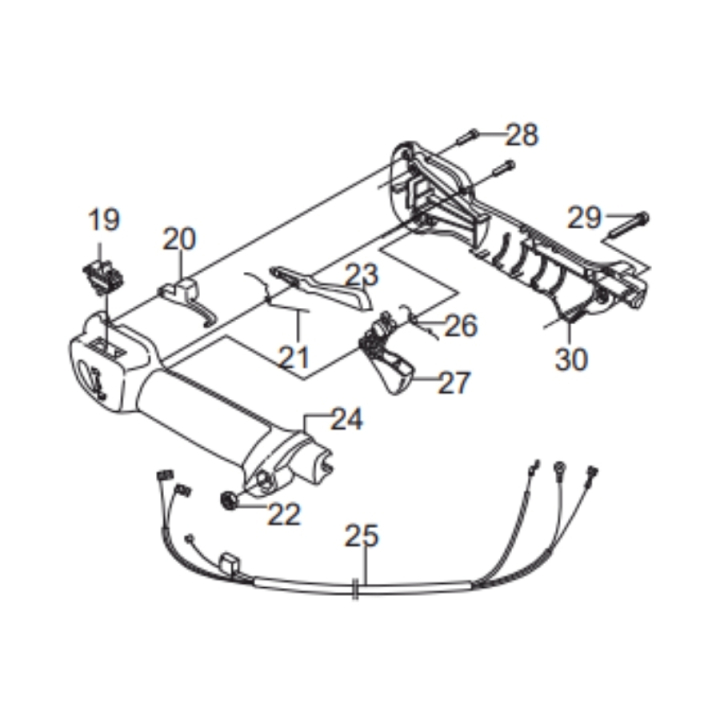 Assy-Throttle Housing (Incl, 19 5451255-02 in the group at Entreprenadbutiken (5451255-02)