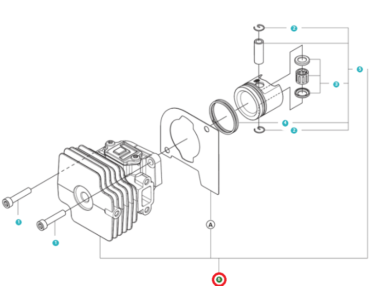 Cylinder Assy in the group  at Entreprenadbutiken (5460576-01)