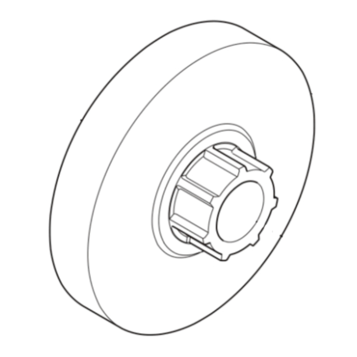 Clutch drum 3/8 in the group  at Entreprenadbutiken (5460585-01)