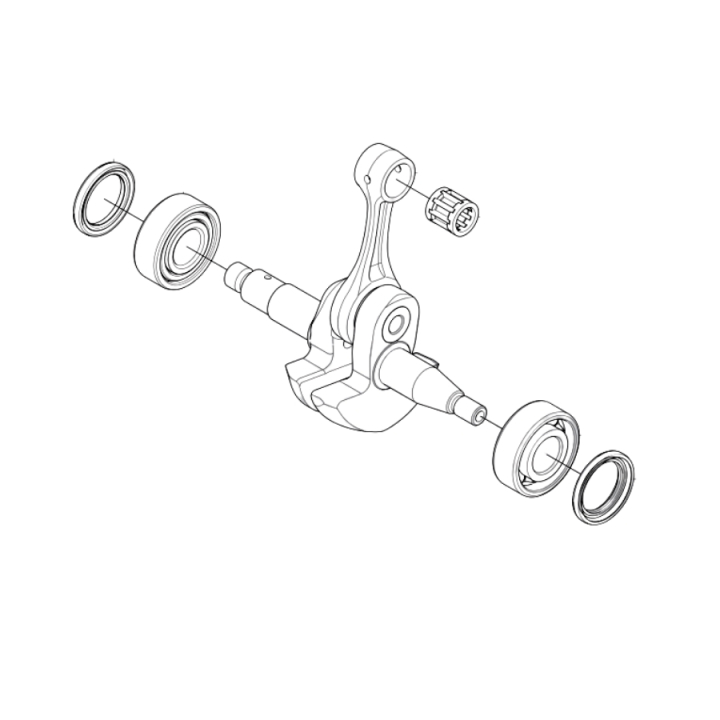 Crankshaft kit 564XPG in the group  at Entreprenadbutiken (5460587-01)