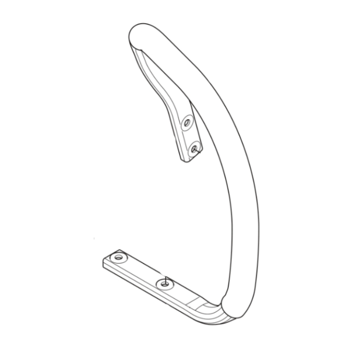 Front handle assembly 550i XP in the group at Entreprenadbutiken (5460597-01)