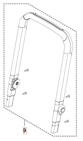 Foldable Handle 5460922-01 in the group  at Entreprenadbutiken (5460922-01)