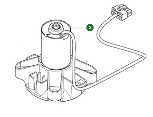 Cutting motor front Gardena Sileno Max, Sileno Free in the group at Entreprenadbutiken (5466779-02)