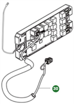Wiring assembly main rear in the group at Entreprenadbutiken (5466882-01)