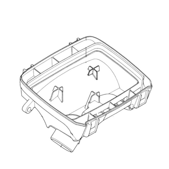 Air filter holder top mount hu in the group at Entreprenadbutiken (5468745-01)