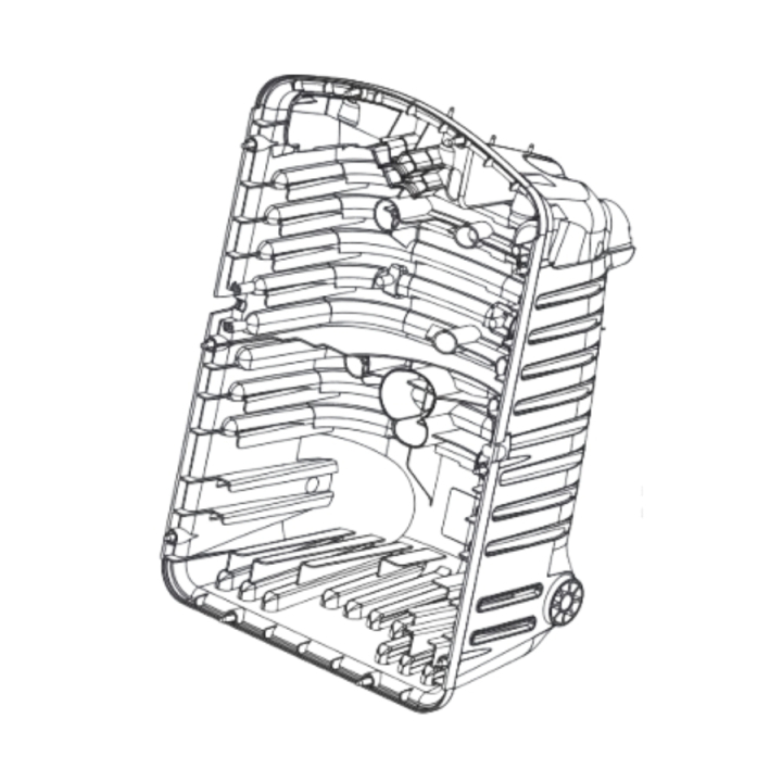 Cover rear cabinet kit in the group at Entreprenadbutiken (5473670-01)