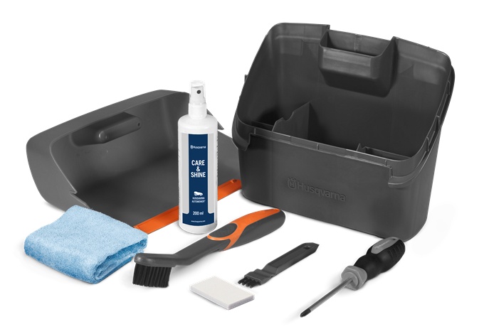 Husqvarna Maintenance and Cleaning Set for Robotic Lawnmowers in the group Garden / Robotic Lawn Mower / Accessories Automower / Storing/Cleaning at Entreprenadbutiken (5477849-01)