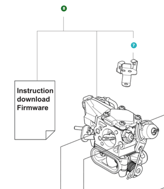 Carburettor kit at 15C in the group at Entreprenadbutiken (5478426-01)