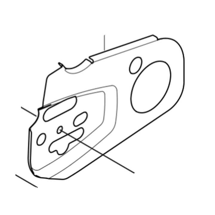 Chain guide plate small sms in the group at Entreprenadbutiken (5485578-01)