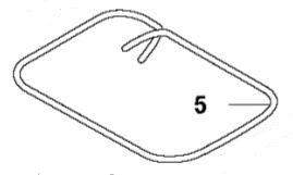 Seal Strip in the group Automower 305 - 2022 at Entreprenadbutiken (5748747-11)