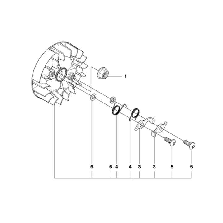 Rotor 5753221-01 in the group  at Entreprenadbutiken (5753221-01)