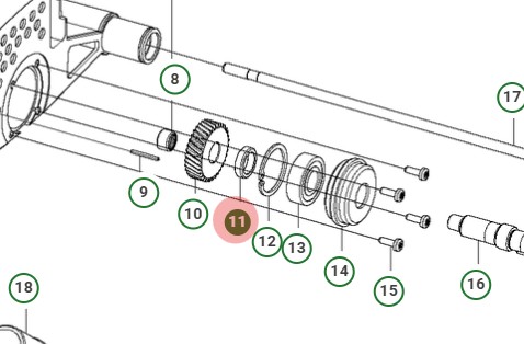 Distance 5753992-01 in the group  at Entreprenadbutiken (5753992-01)