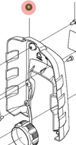 Housing 5757094-01 in the group  at Entreprenadbutiken (5757094-01)