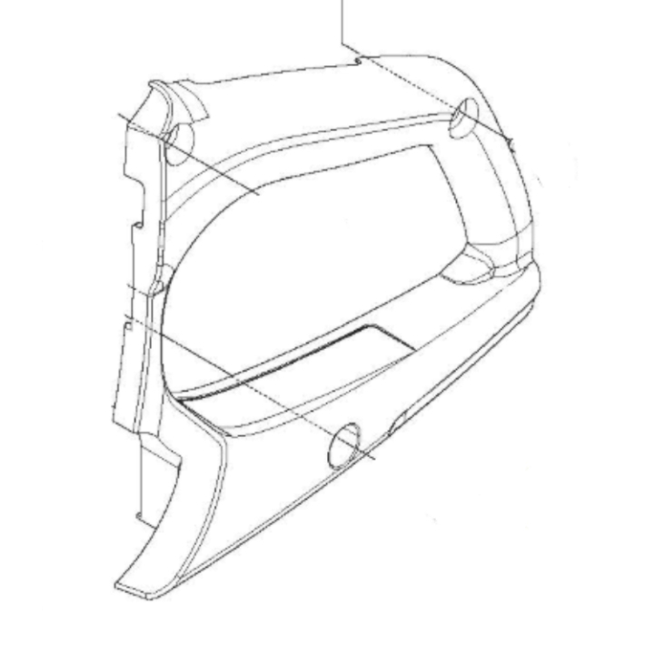 Housing 5760257-01 in the group at Entreprenadbutiken (5760257-01)