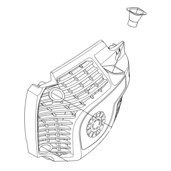 Starter Housing 5762709-01 in the group  at Entreprenadbutiken (5762709-01)