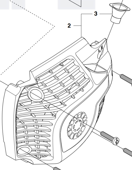 Starter Housing 5762743-01 in the group  at Entreprenadbutiken (5762743-01)