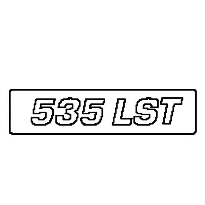 Label Cylinder Cover 535Lst 5769986-24 in the group  at Entreprenadbutiken (5769986-24)