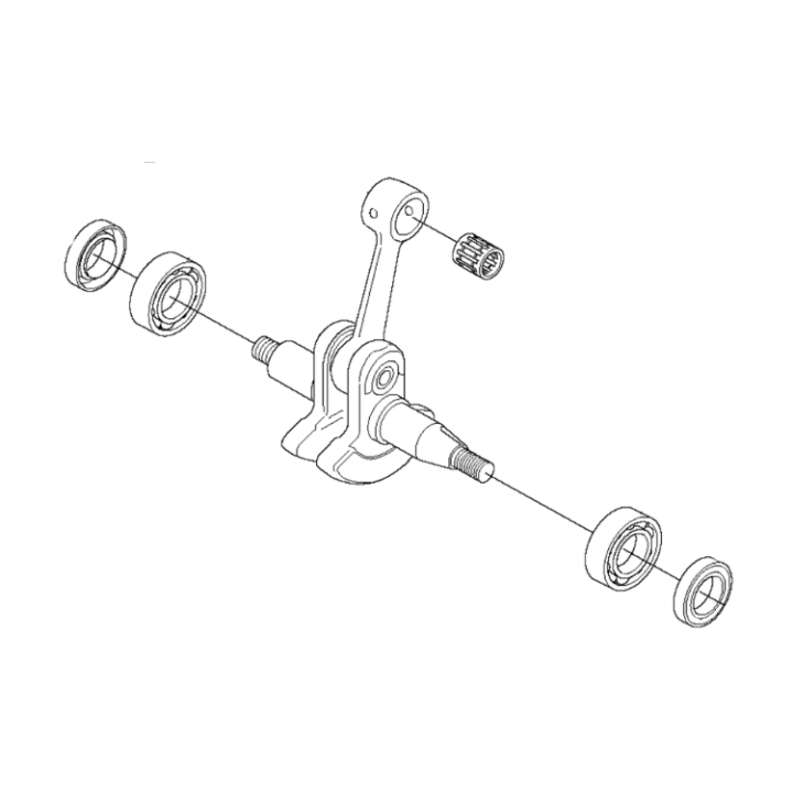 Crankshaft Kit 545F 5772748-03 in the group  at Entreprenadbutiken (5772748-03)