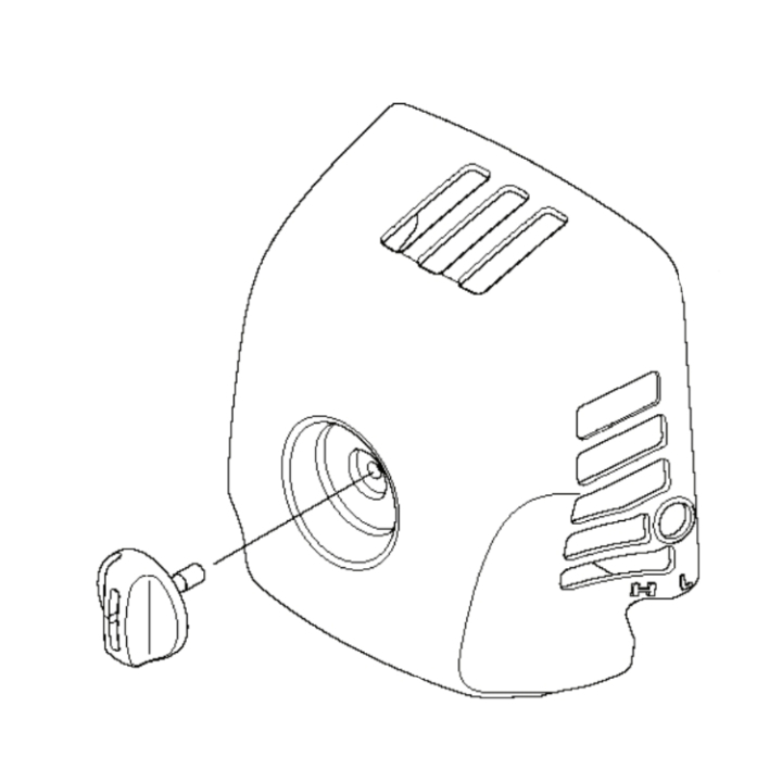 Air Filter Cover 5779800-02 in the group  at Entreprenadbutiken (5779800-02)