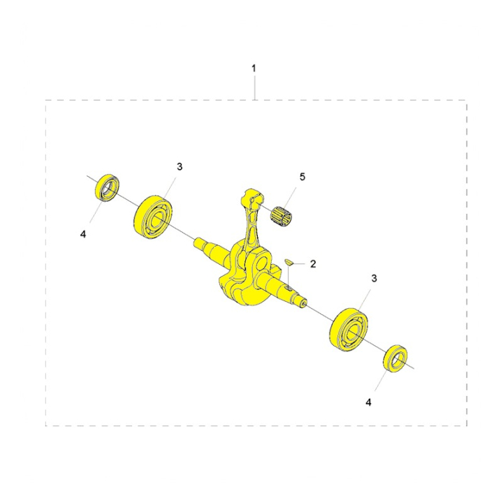 Bearing Shaft in the group at Entreprenadbutiken (5783851-02)