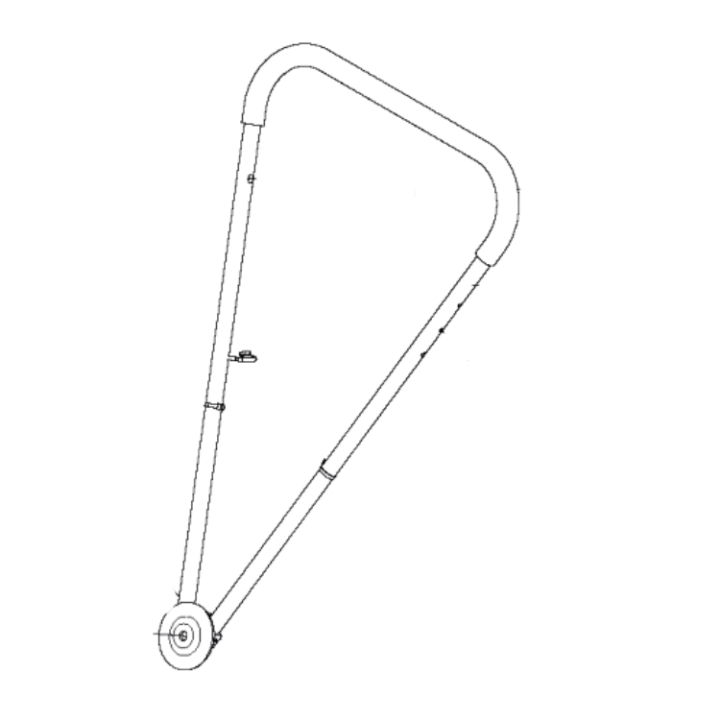 Handle Assy 5791626-08 in the group  at Entreprenadbutiken (5791626-08)