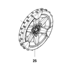Rear wheel in the group  at Entreprenadbutiken (5795060-03)