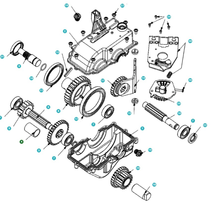 Spacer Washer 5803149-01 in the group  at Entreprenadbutiken (5803149-01)